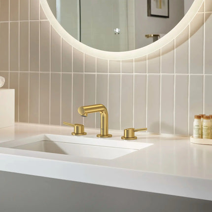 Grohe CONCETTO 2-HANDLE SINK XS  Brushed Cool Sunrise 20572GN1 - Plumbing Market