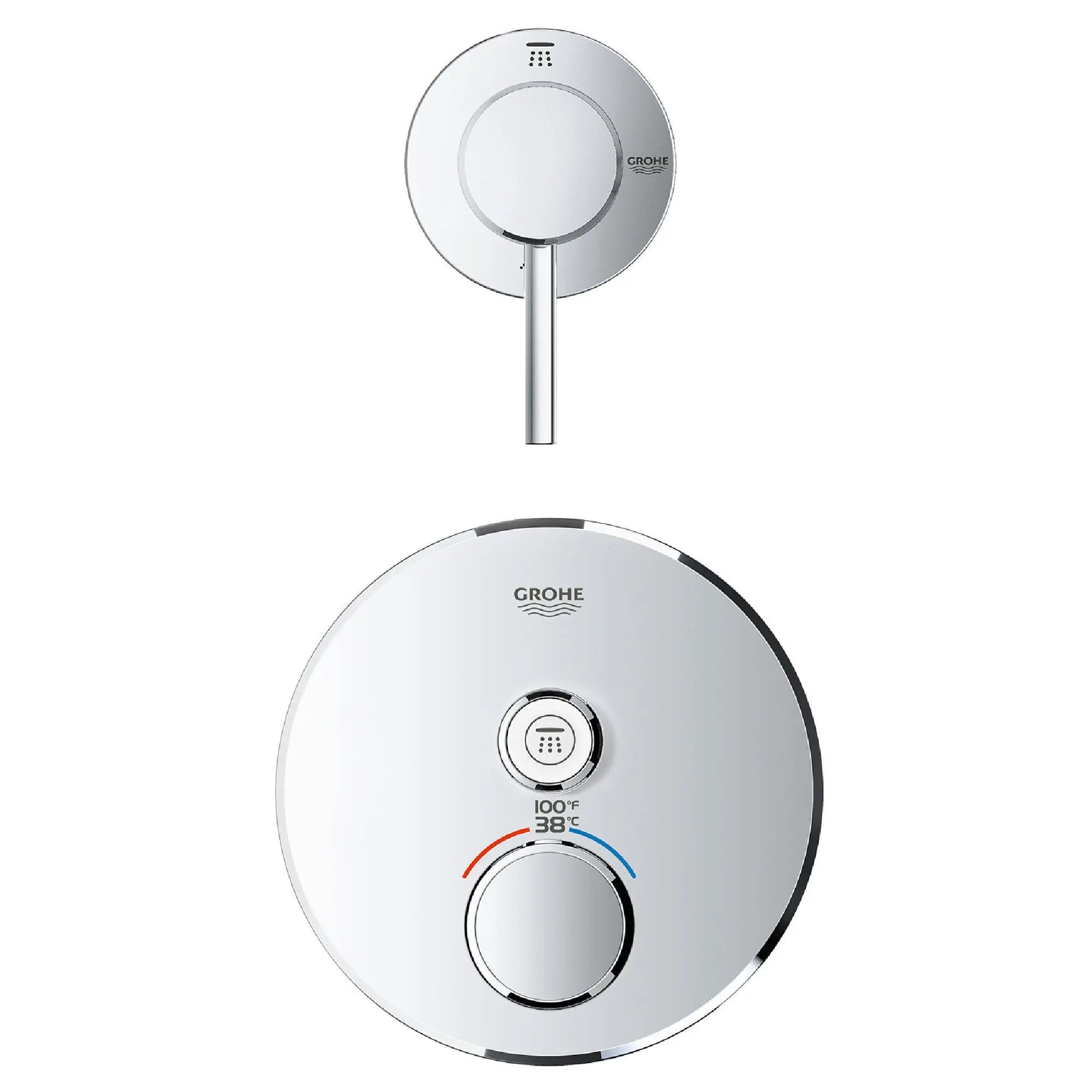 Grohe CONCETTO 2-WAY DIVERTER US  Chrome 29108001 - Plumbing Market