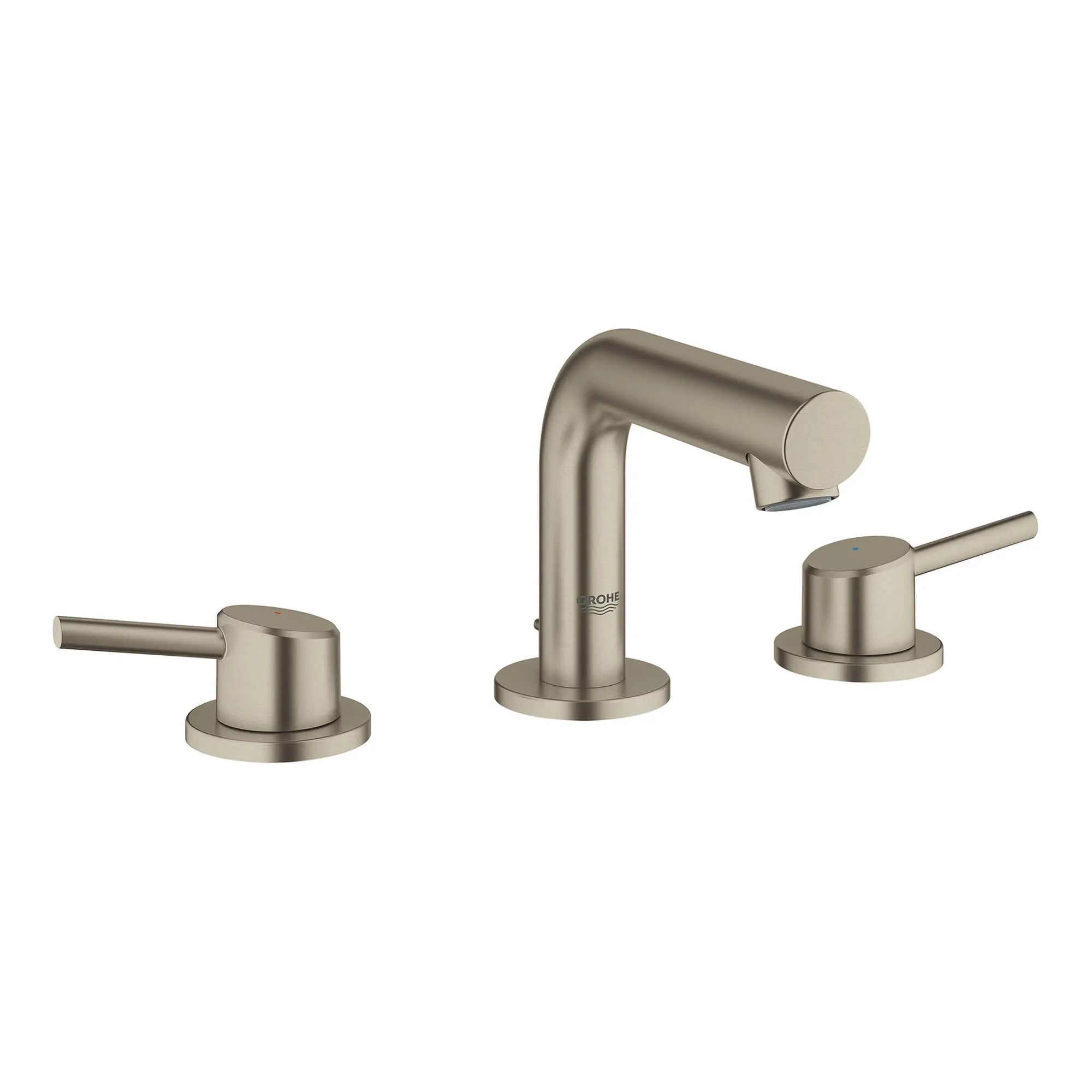 Grohe CONCETTO 2HDL BASIN 3-H XS US  Brushed Nickel 20572EN1 - Plumbing Market
