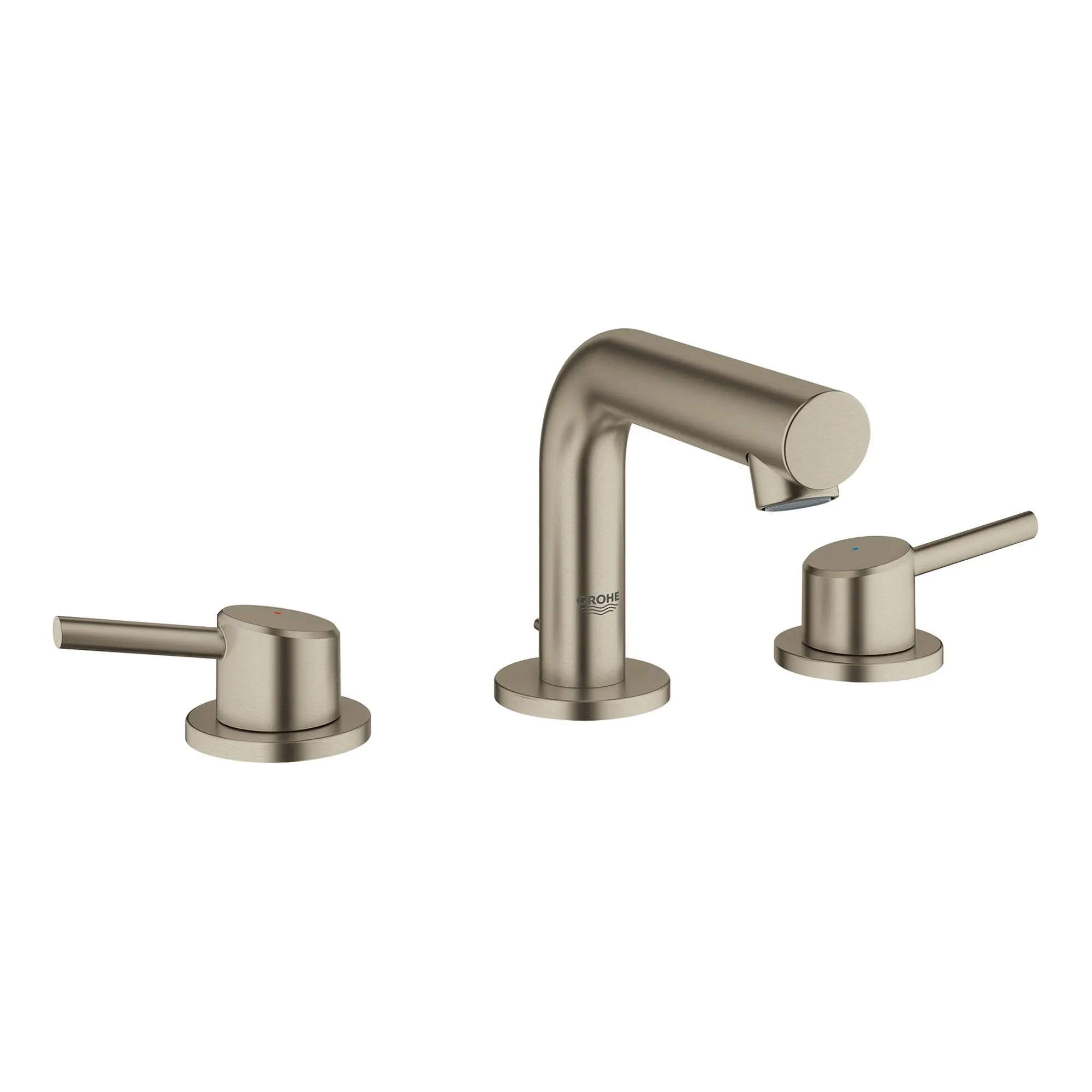 Grohe CONCETTO 2HDL BASIN 3-H XS US  Brushed Nickel 20572EN1 - Plumbing Market