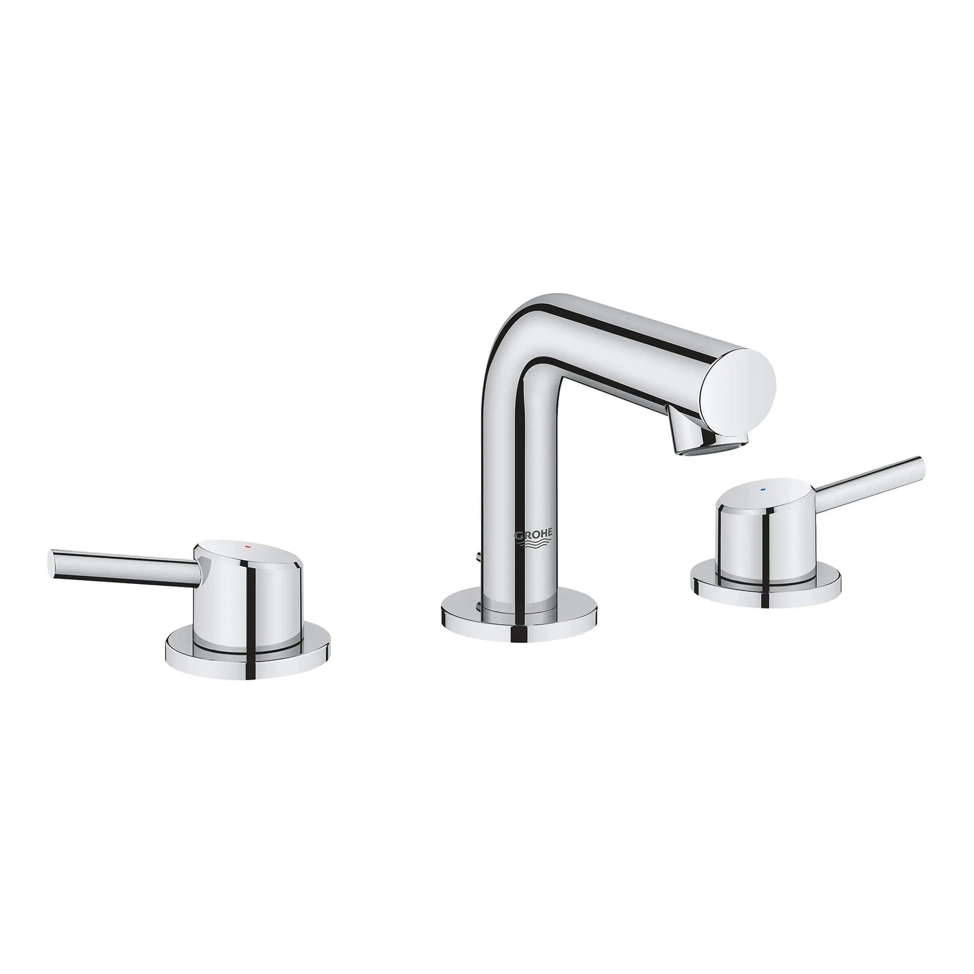 Grohe CONCETTO 2HDL BASIN 3-H XS US  Chrome 20572001 - Plumbing Market