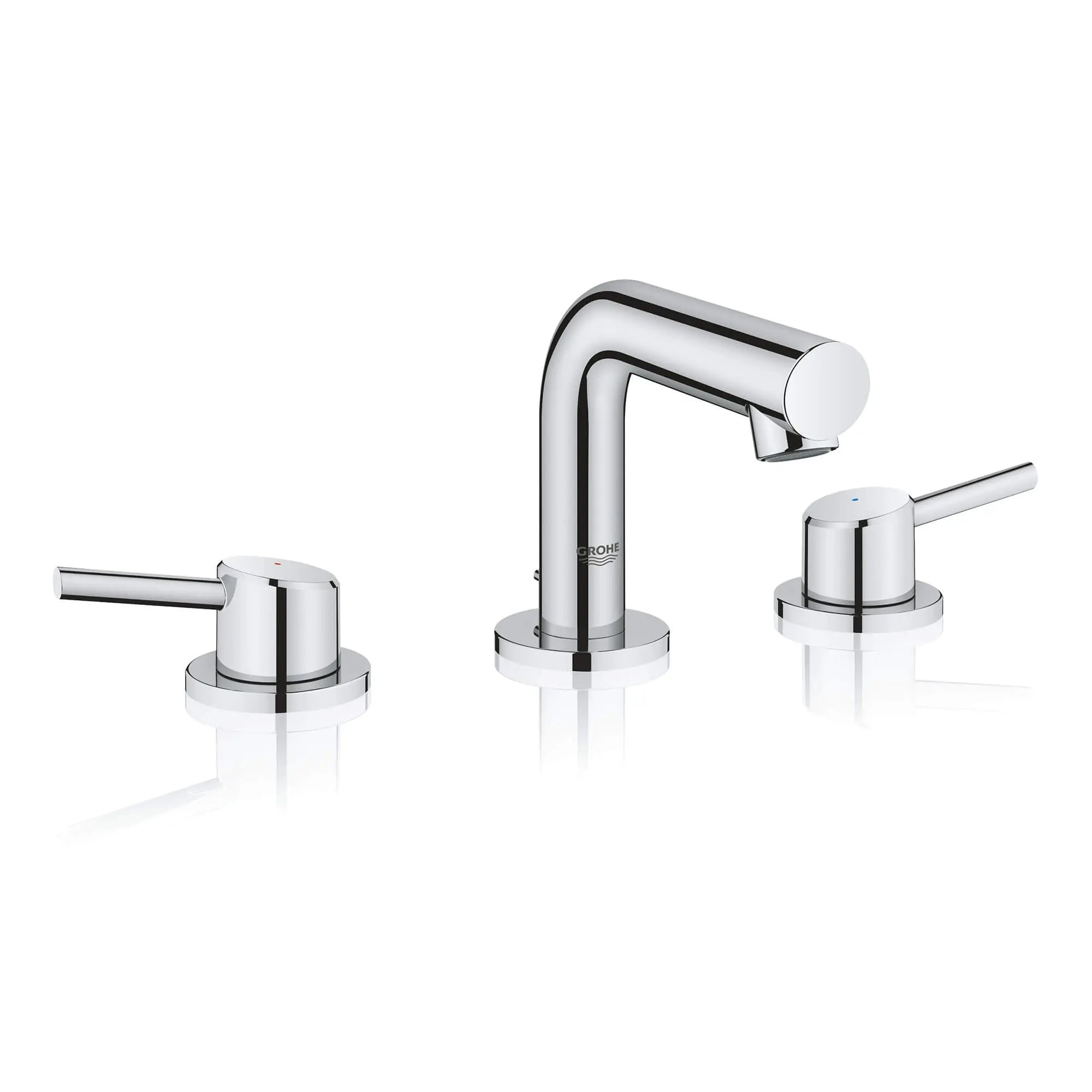 Grohe CONCETTO 2HDL BASIN 3-H XS US  Chrome 20572001 - Plumbing Market