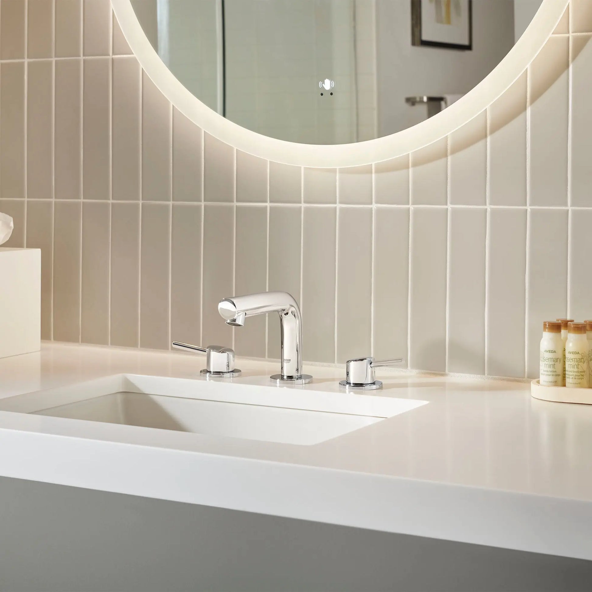 Grohe CONCETTO 2HDL BASIN 3-H XS US  Chrome 20572001 - Plumbing Market