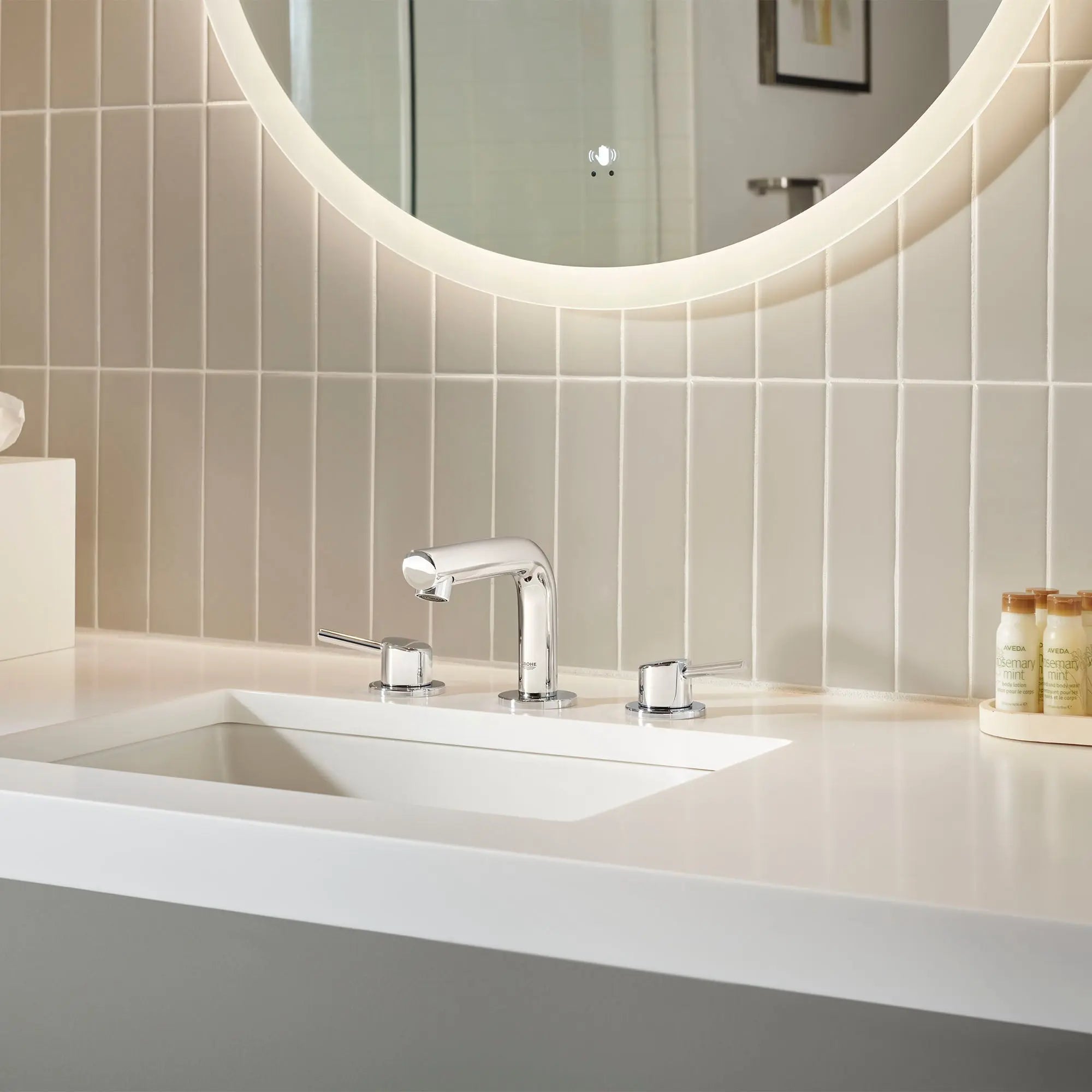Grohe CONCETTO 2HDL BASIN 3-H XS US  Chrome 20572001 - Plumbing Market