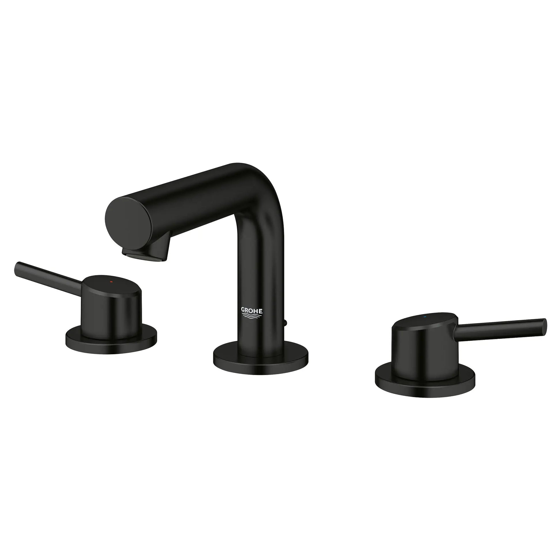 Grohe CONCETTO 2HDL BASIN 3-H XS US Matte Black 205722431 - Plumbing Market