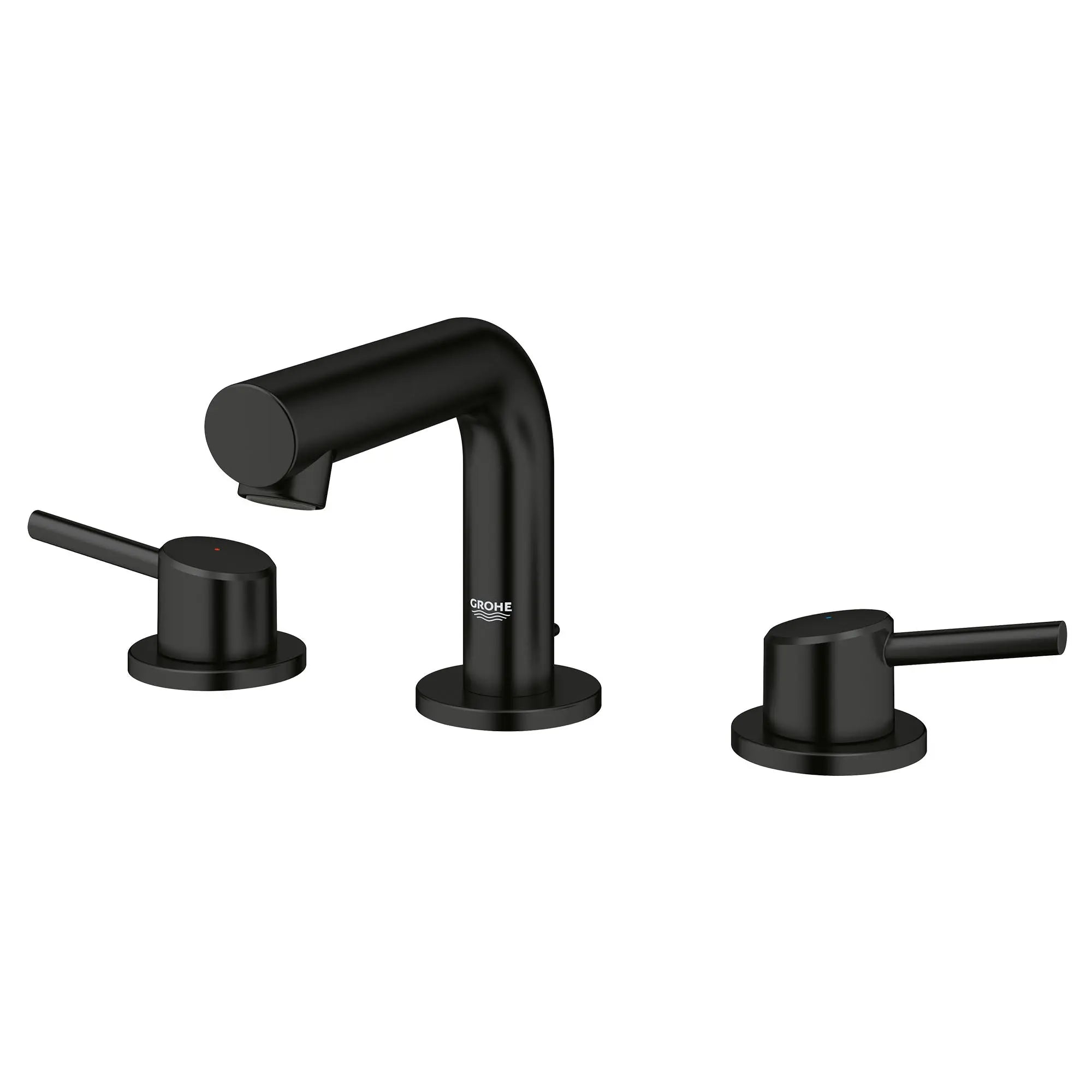 Grohe CONCETTO 2HDL BASIN 3-H XS US Matte Black 205722431 - Plumbing Market