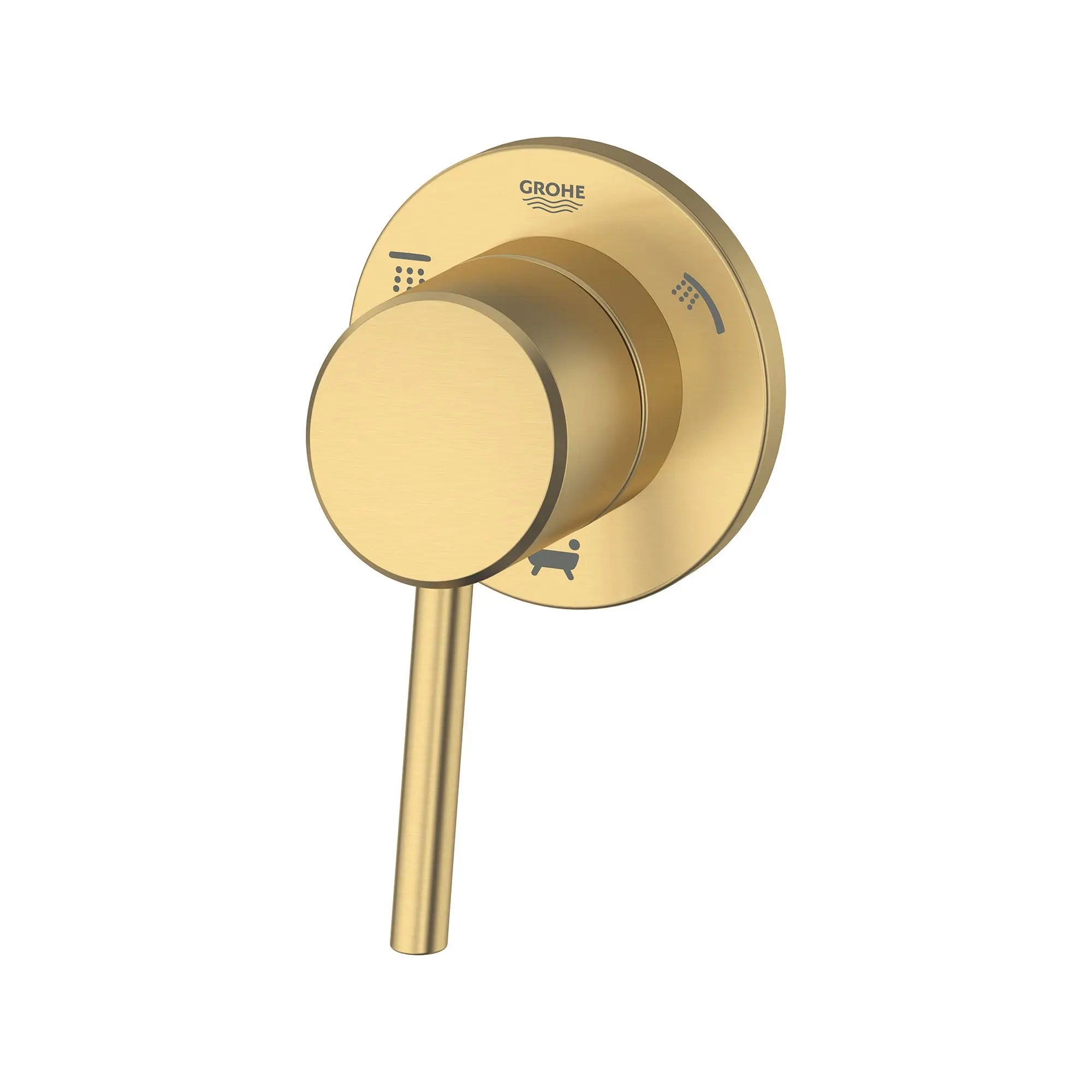 Grohe CONCETTO 3-WAY DIVERTER TRIM  Brushed Cool Sunrise 29106GN1 - Plumbing Market