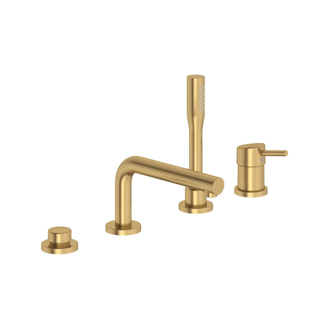 Grohe CONCETTO 4H BATH 1.75GPM LEVER HDL  Brushed Cool Sunrise 19576GN2 - Plumbing Market