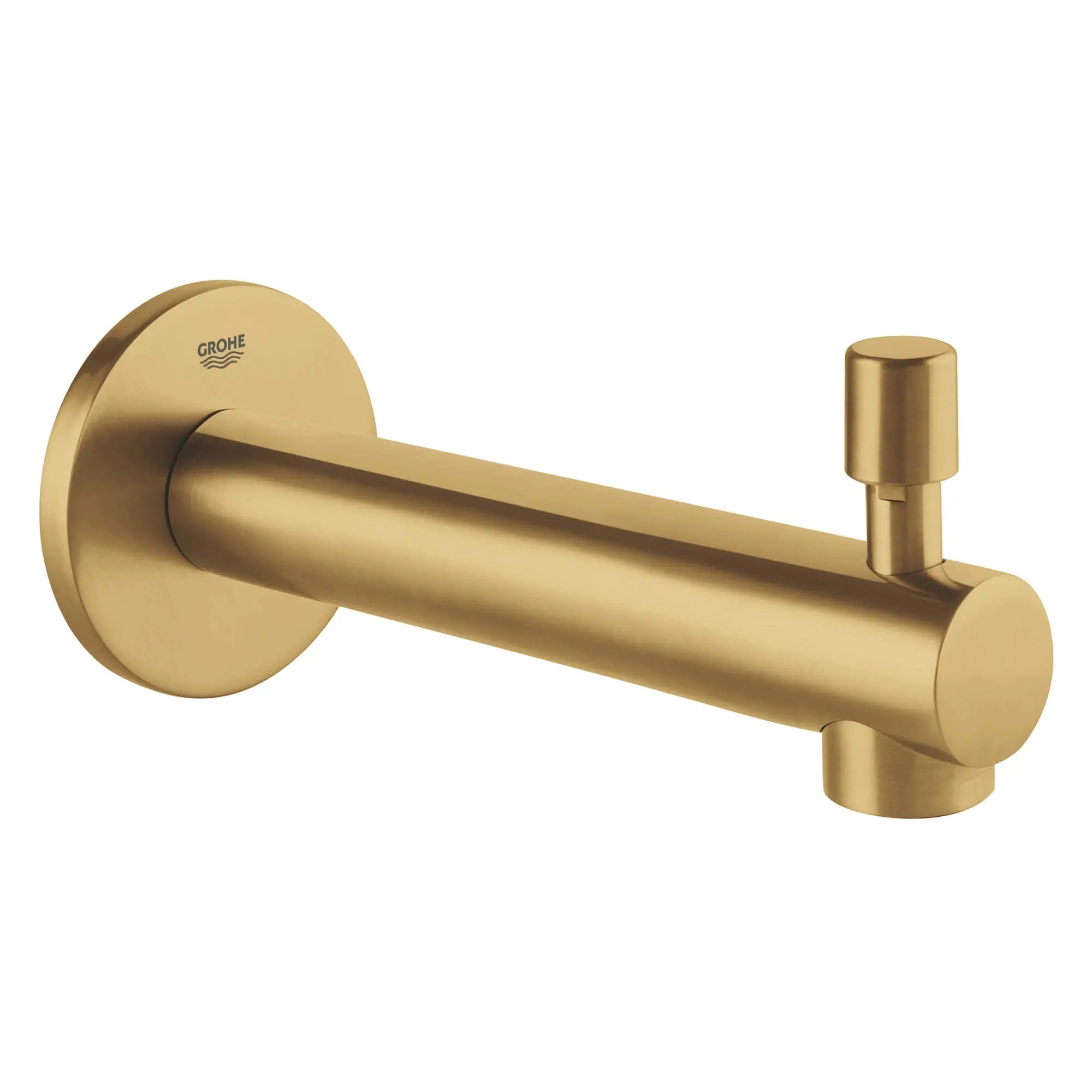 Grohe CONCETTO BATH SPOUT W. DIVERTER  Brushed Cool Sunrise 13275GN1 - Plumbing Market