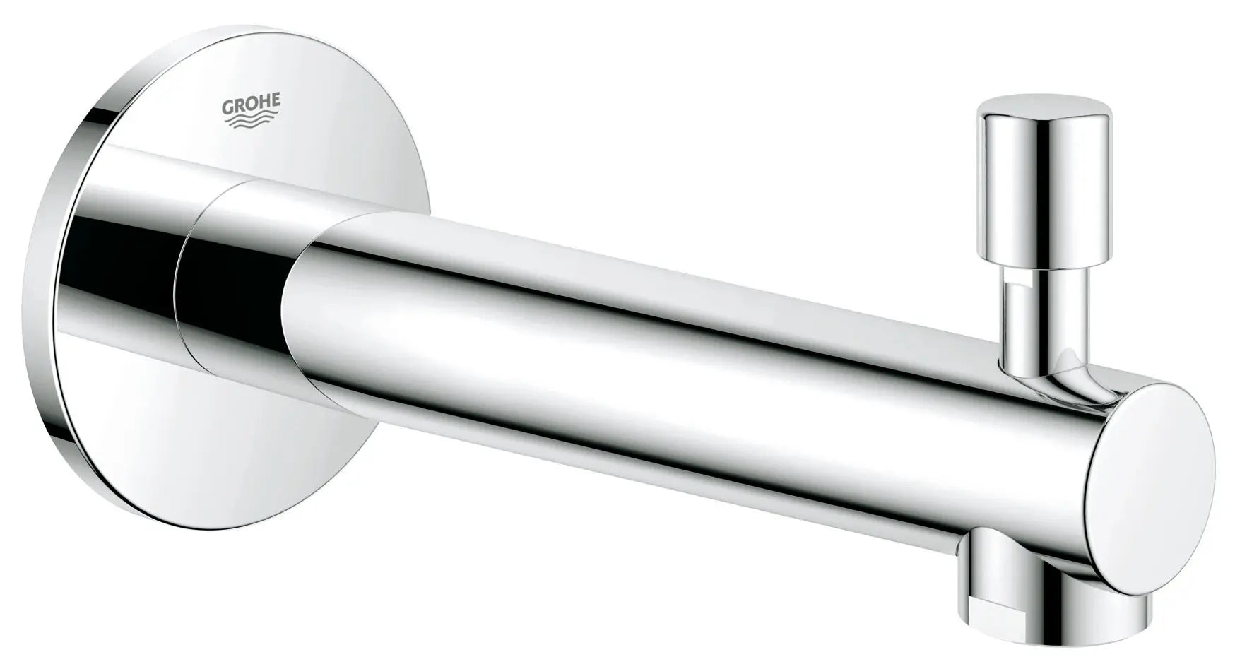 Grohe CONCETTO BATH SPOUT W. DIVERTER  Chrome 13275001 - Plumbing Market