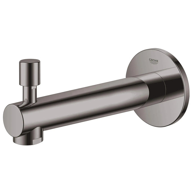 Grohe CONCETTO BATH SPOUT W. DIVERTER  Hard Graphite 13275A01 - Plumbing Market