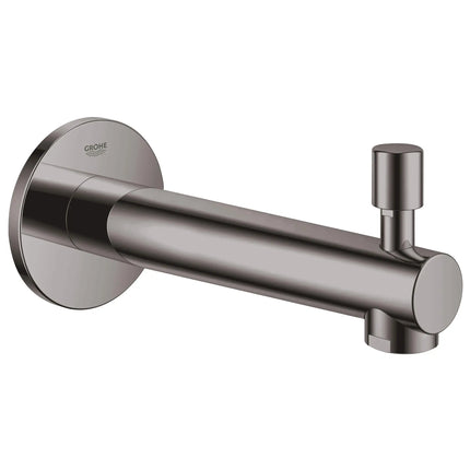 Grohe CONCETTO BATH SPOUT W. DIVERTER  Hard Graphite 13275A01 - Plumbing Market