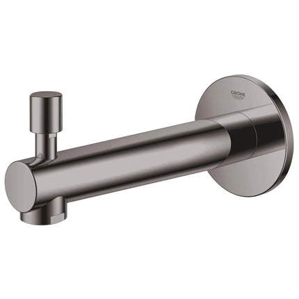 Grohe CONCETTO BATH SPOUT W. DIVERTER  Hard Graphite 13275A01 - Plumbing Market