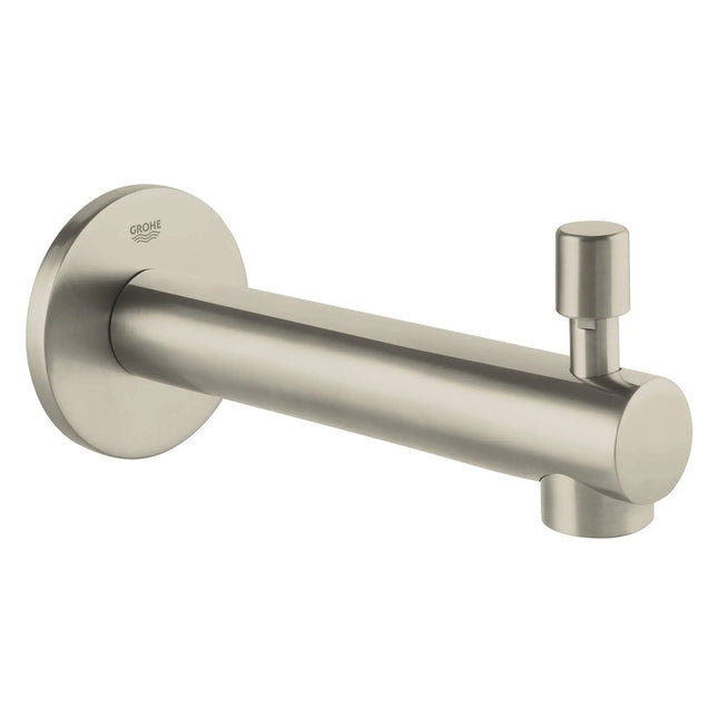 Grohe CONCETTO BATH SPOUT &DIVERTER EXP US  Brushed Nickel 13275EN1 - Plumbing Market