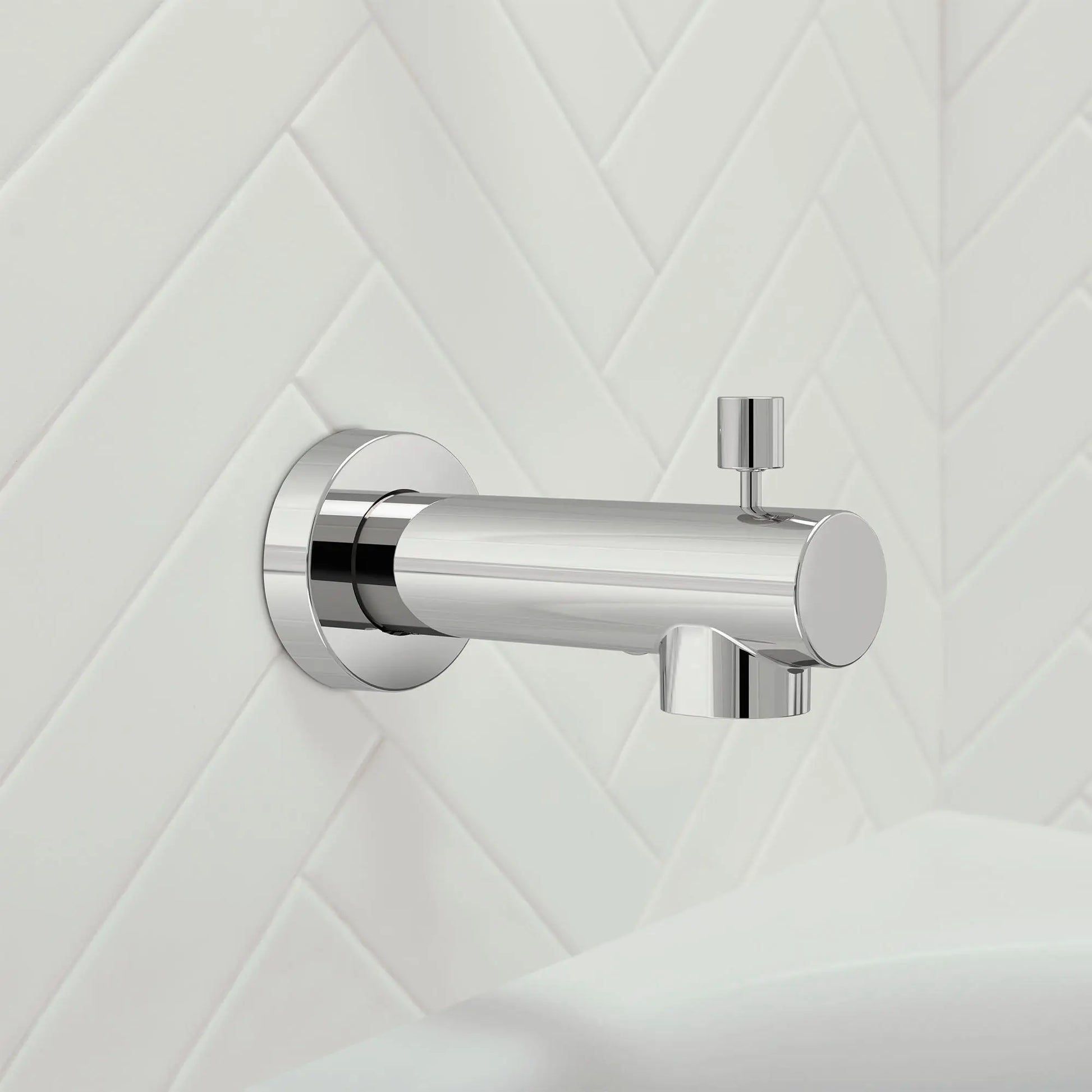 Grohe CONCETTO BATH SPOUT &DIVERTER EXP US  Chrome 13366000 - Plumbing Market