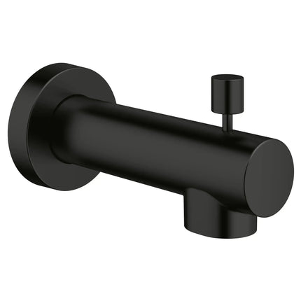 Grohe CONCETTO BATH SPOUT &DIVERTER EXP US Matte Black 133662431 - Plumbing Market