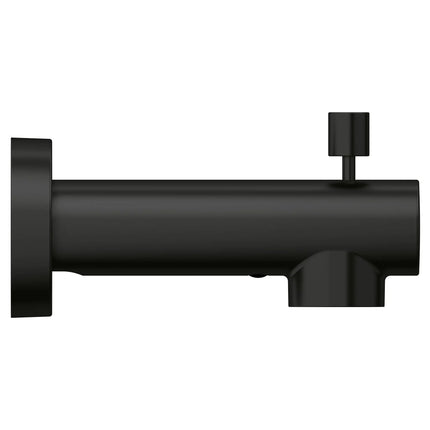Grohe CONCETTO BATH SPOUT &DIVERTER EXP US Matte Black 133662431 - Plumbing Market