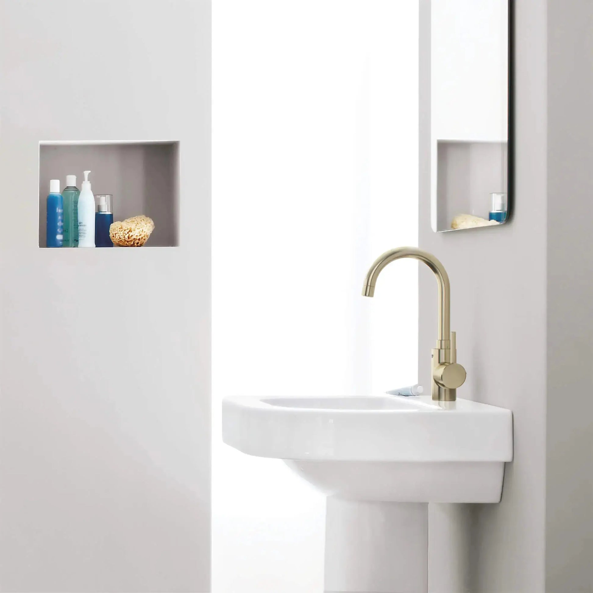 Grohe CONCETTO OHM BASIN L-SIZE US  Brushed Nickel 32138EN2 - Plumbing Market