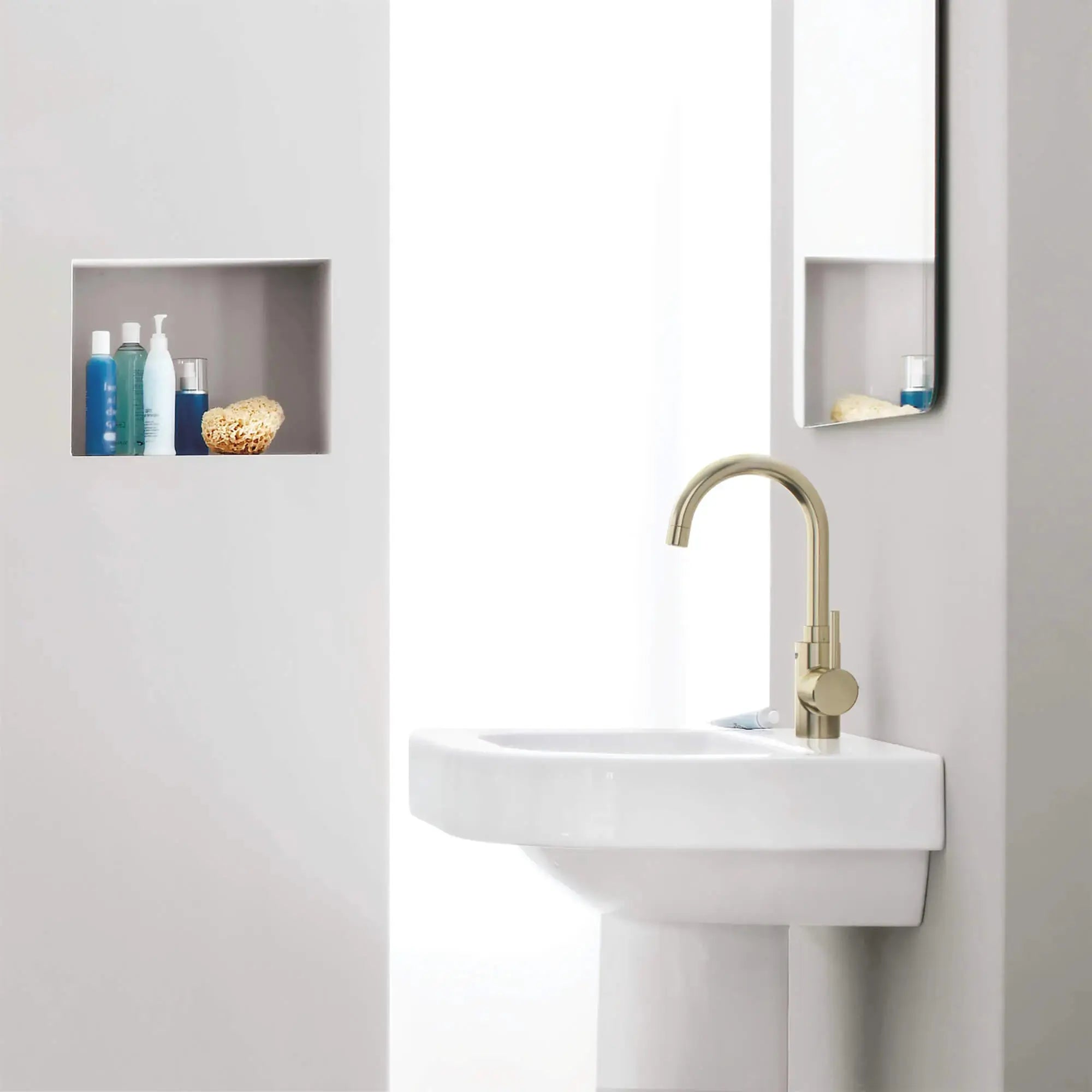 Grohe CONCETTO OHM BASIN L-SIZE US  Brushed Nickel 32138EN2 - Plumbing Market