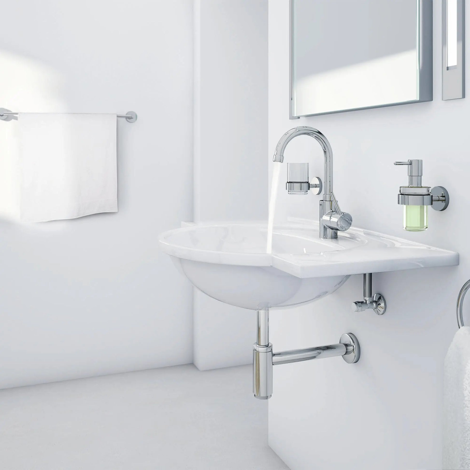 Grohe CONCETTO OHM BASIN L-SIZE US  Chrome 32138002 - Plumbing Market