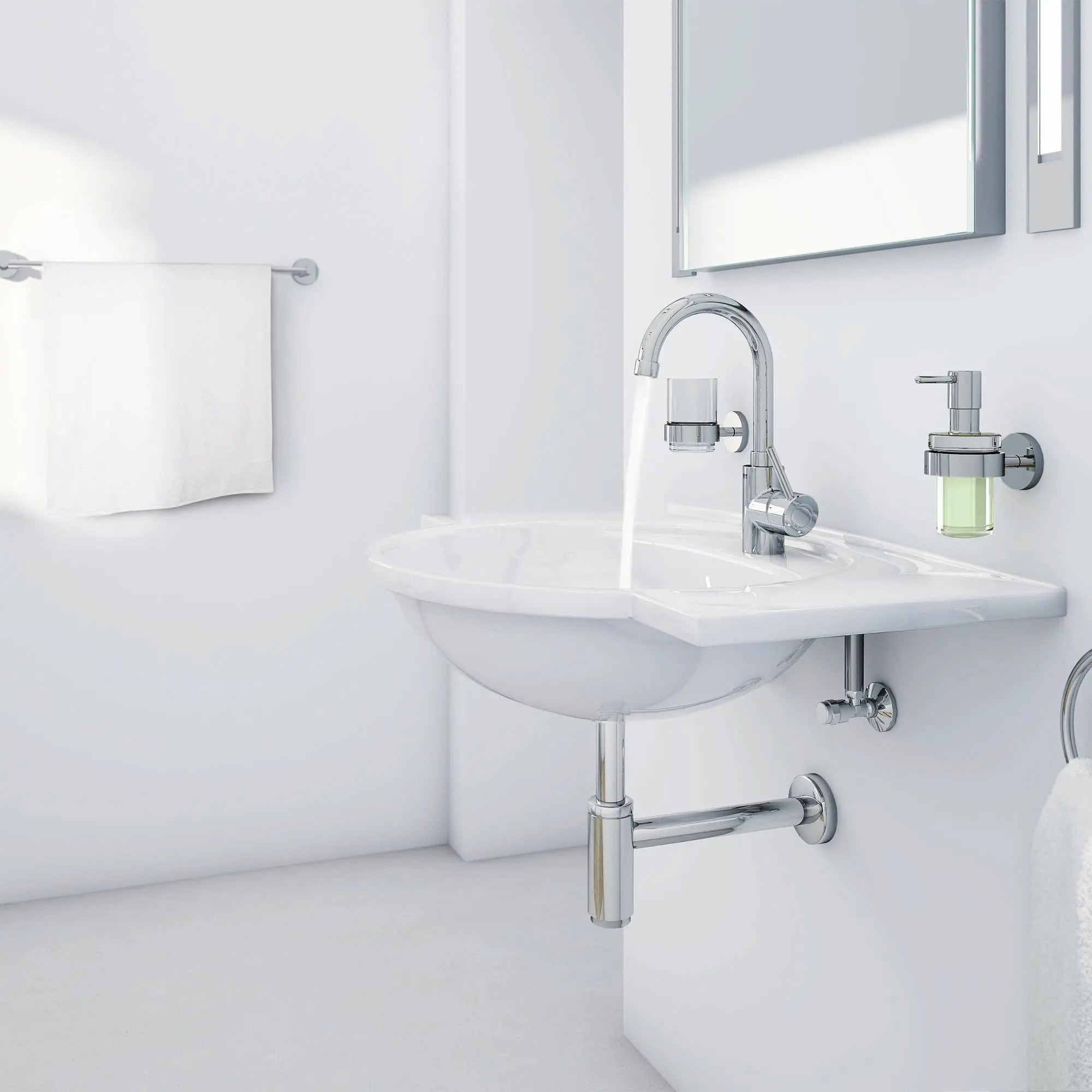 Grohe CONCETTO OHM BASIN L-SIZE US  Chrome 32138002 - Plumbing Market
