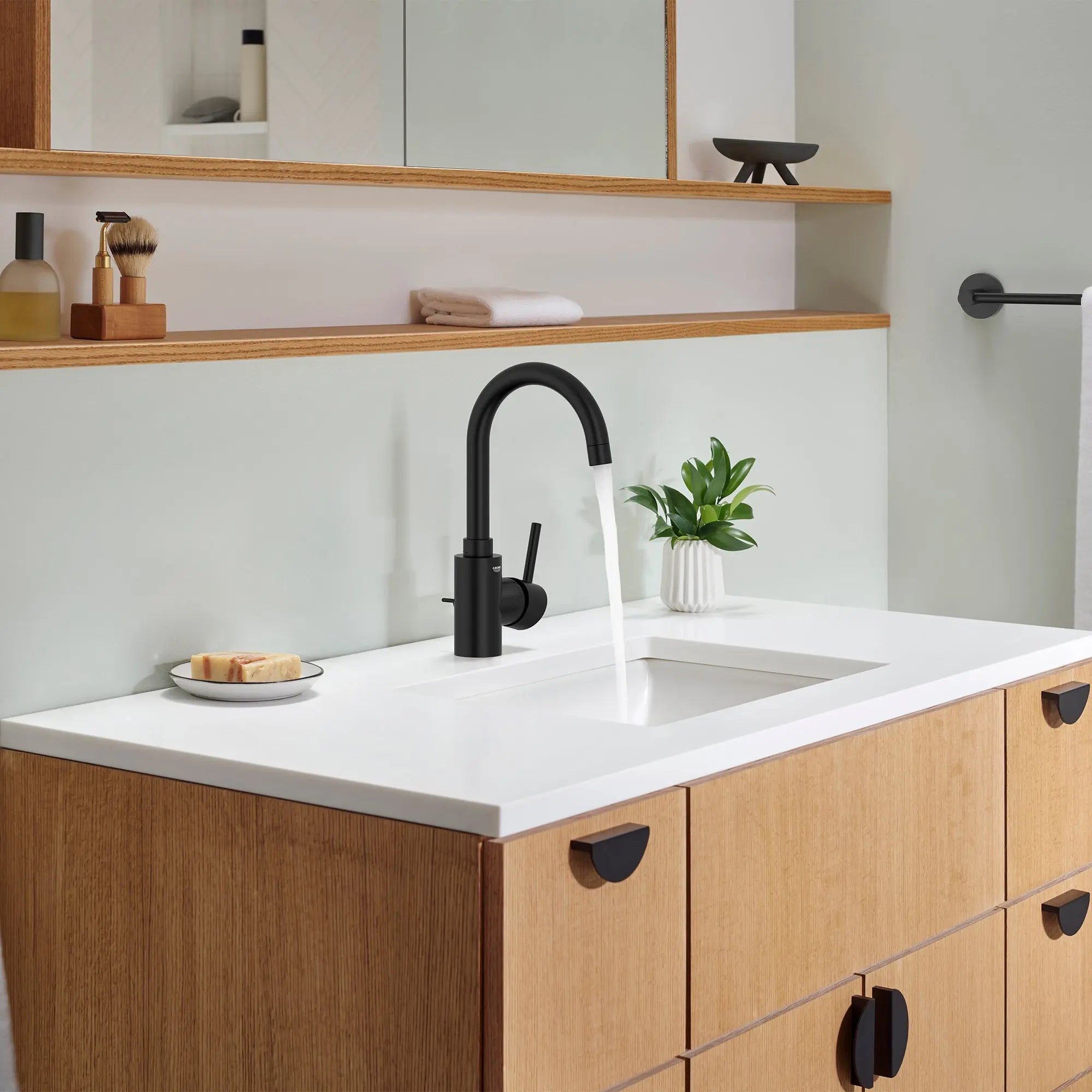 Grohe CONCETTO OHM BASIN US Matte Black 321382431 - Plumbing Market