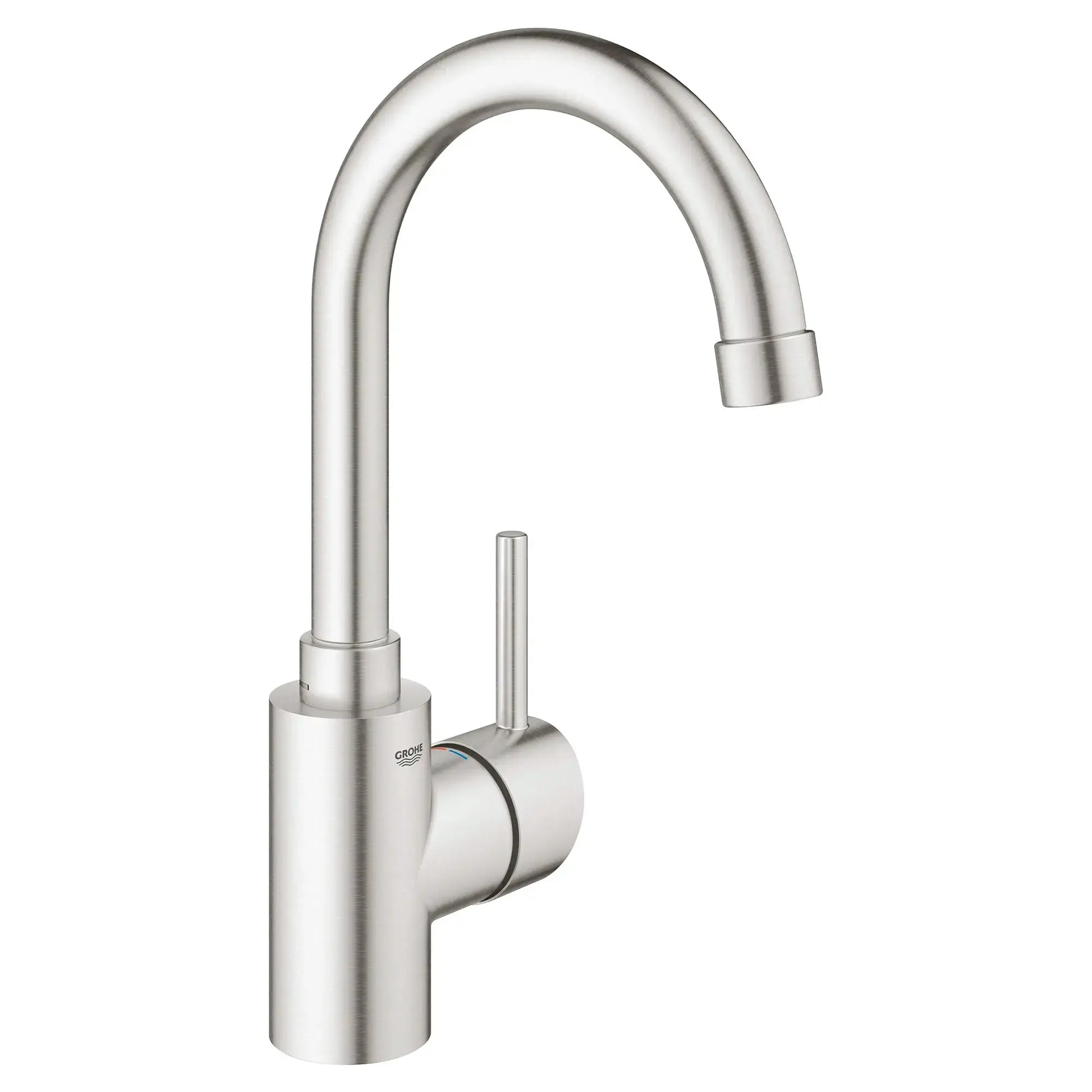 Grohe CONCETTO OHM PREP SINK C-SPOUT 5,7L US  Supersteel 31518DC0 - Plumbing Market