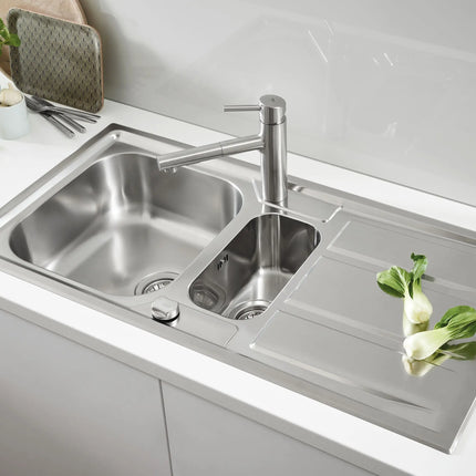 Grohe CONCETTO OHM SINK PULL-OUT SPRAY, US  Supersteel 31453DC1 - Plumbing Market