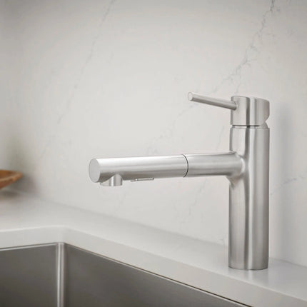 Grohe CONCETTO OHM SINK PULL-OUT SPRAY, US  Supersteel 31453DC1 - Plumbing Market