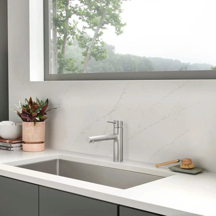 Grohe CONCETTO OHM SINK PULL-OUT SPRAY, US  Supersteel 31453DC1 - Plumbing Market