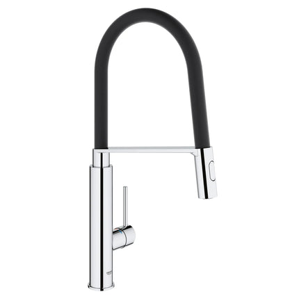 Grohe CONCETTO SEMI-PRO KITCHEN US, BLACK HOSE  Chrome 31492000 - Plumbing Market