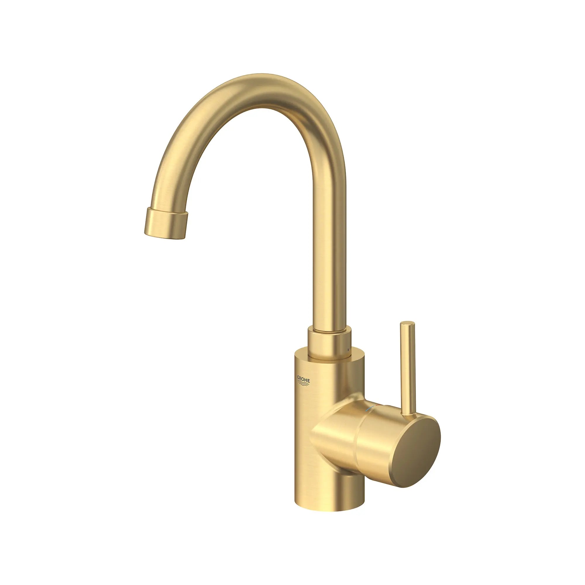 Grohe CONCETTO SNGL HDL FAUC PREP SINK HIGH  Brushed Cool Sunrise 31518GN0 - Plumbing Market