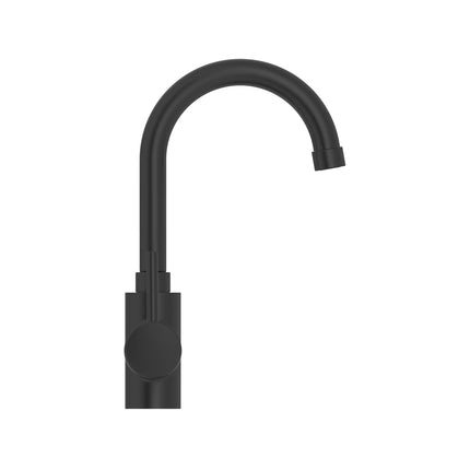 Grohe CONCETTO SNGL HDL FAUC PREP SINK HIGH Matte Black 315182430 - Plumbing Market