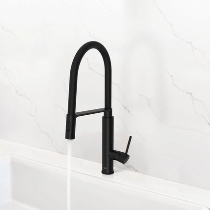 Grohe CONCETTO SNGL HDL KITCH SEMI-PRO MD.SP. Matte Black 314922430 - Plumbing Market