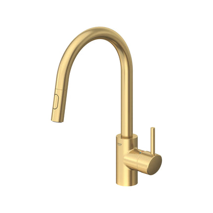 Grohe CONCETTO# DUAL SPRAY PULL-DOWN KITCHEN F  Brushed Cool Sunrise 32665GN3 - Plumbing Market
