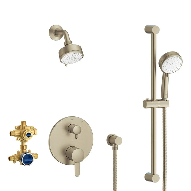 Grohe COSMO PBV SHWR SET 1.75GPM US  Brushed Nickel 29429EN0 - Plumbing Market