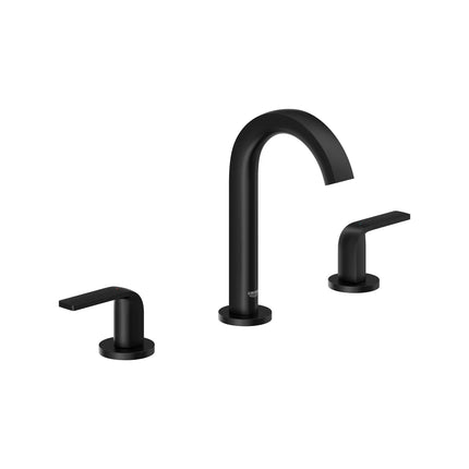 Grohe DEFINED 2-HANDLE SINK L Matte Black 205972430 - Plumbing Market