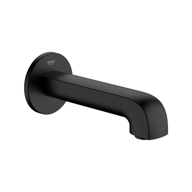 Grohe DEFINED TUB SPOUT WALL MOUNT Matte Black 133982430 - Plumbing Market