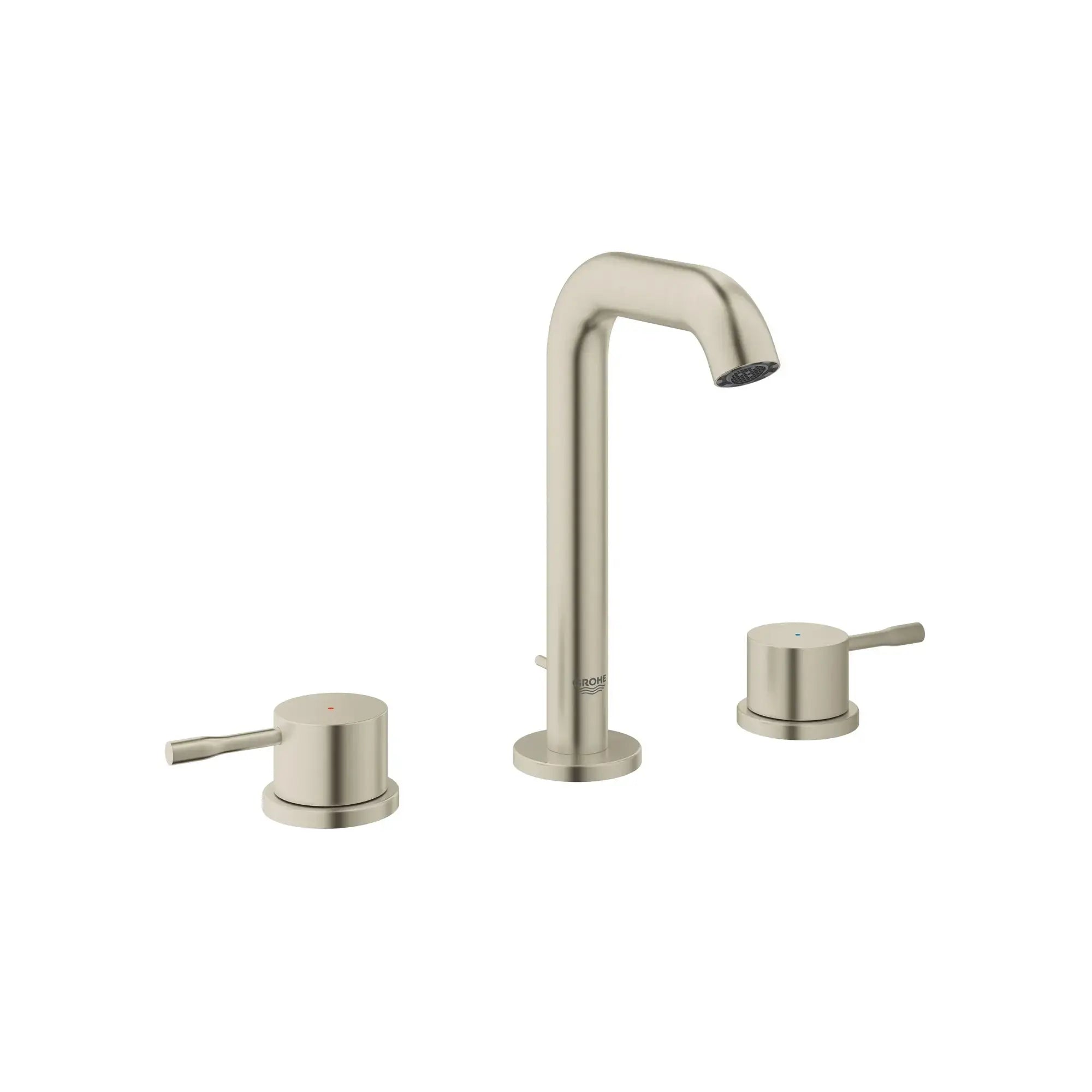 Grohe ESSENCE NEW 2HDL BASIN 3-H U-SPOUT US  Brushed Nickel 20297ENA - Plumbing Market