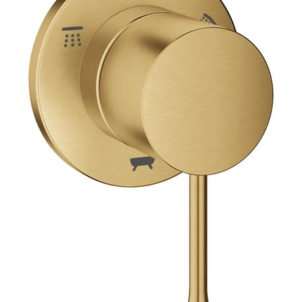 Grohe ESSENCE NEW 3-WAY DIVERTER TRIM  Brushed Cool Sunrise 29203GN1 - Plumbing Market