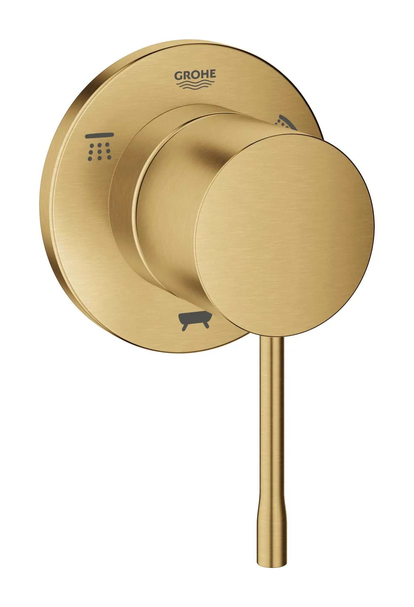 Grohe ESSENCE NEW 3-WAY DIVERTER TRIM  Brushed Cool Sunrise 29203GN1 - Plumbing Market
