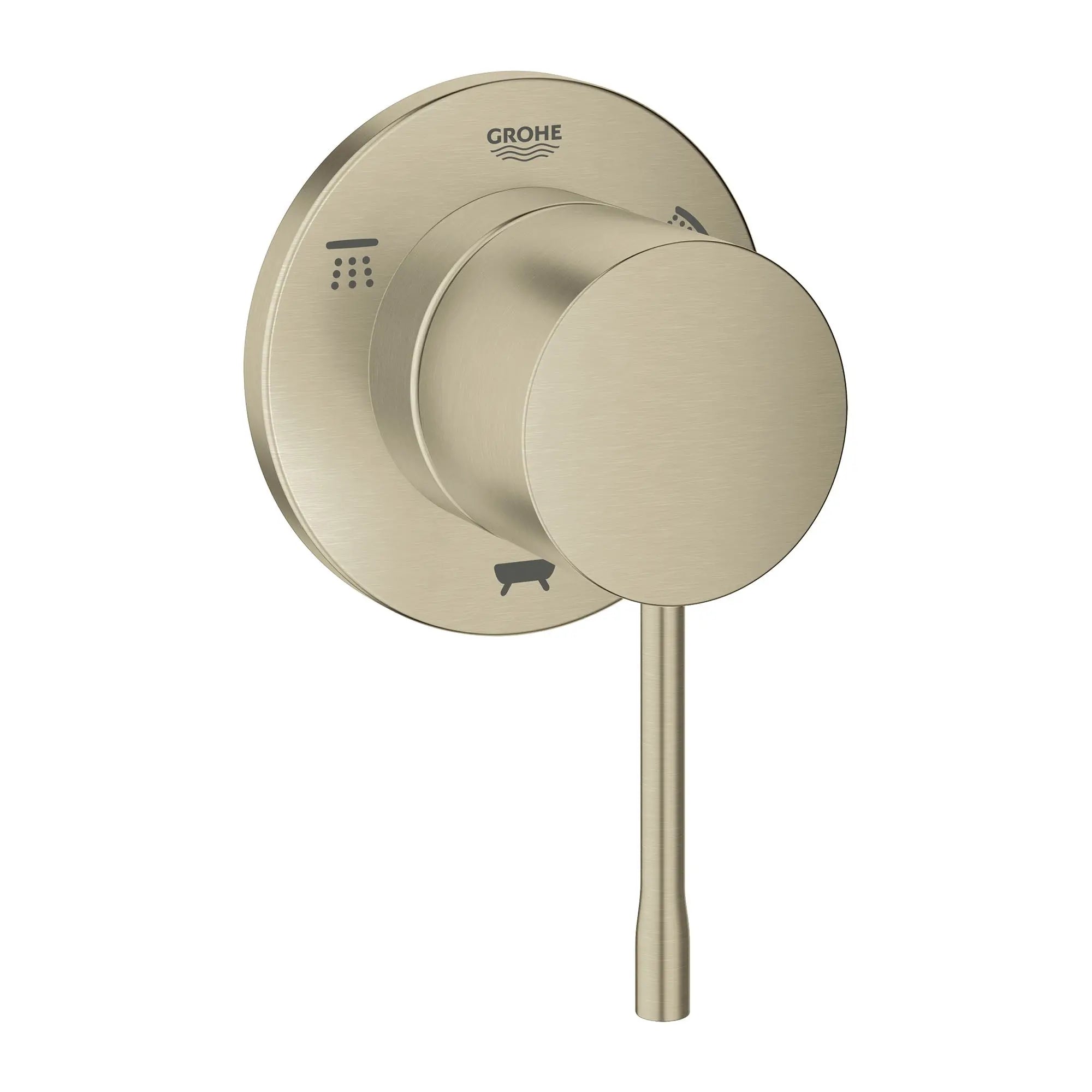 Grohe ESSENCE NEW 3-WAY DIVERTER TRIM  Brushed Nickel 29203EN1 - Plumbing Market