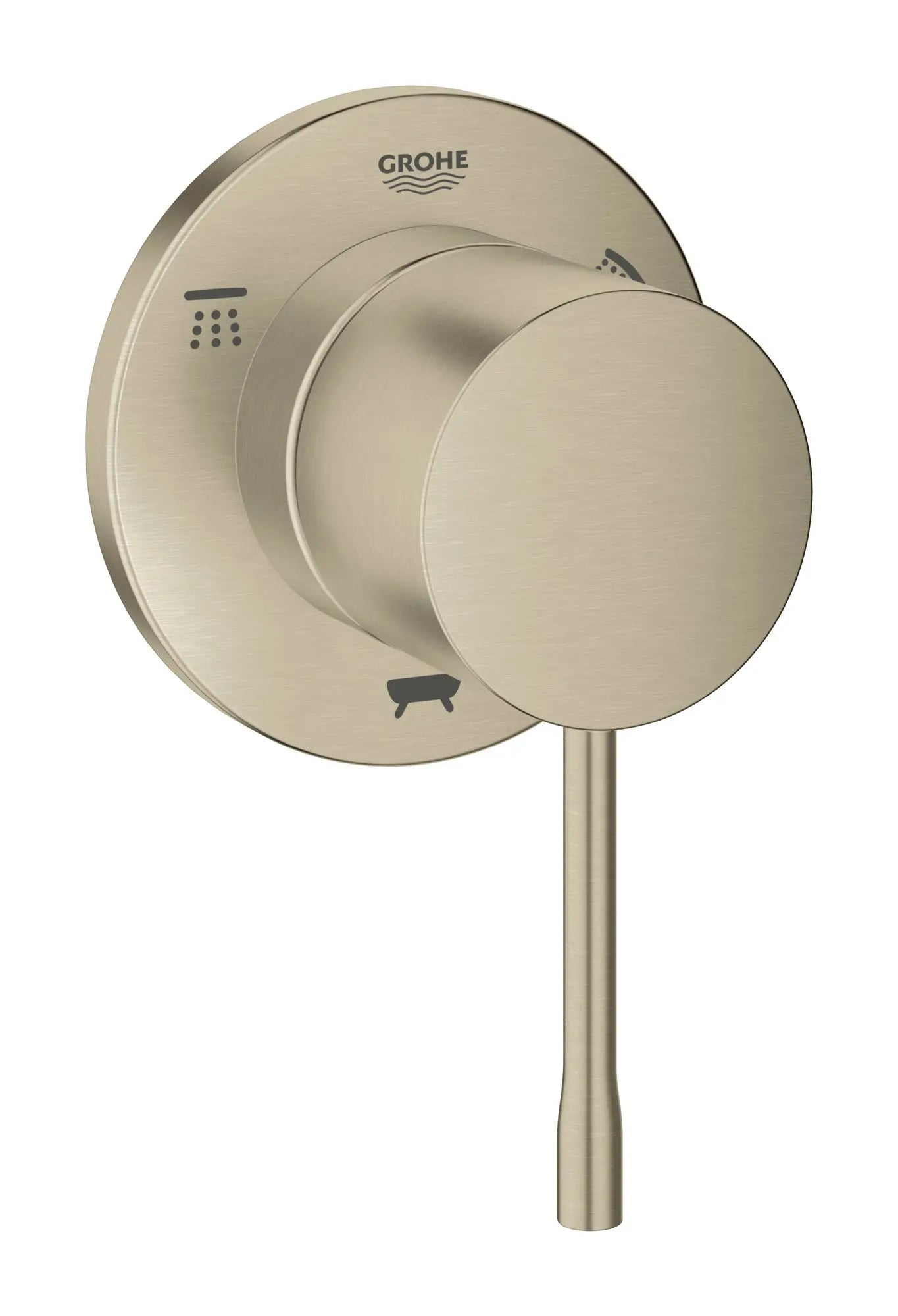 Grohe ESSENCE NEW 3-WAY DIVERTER TRIM  Brushed Nickel 29203EN1 - Plumbing Market
