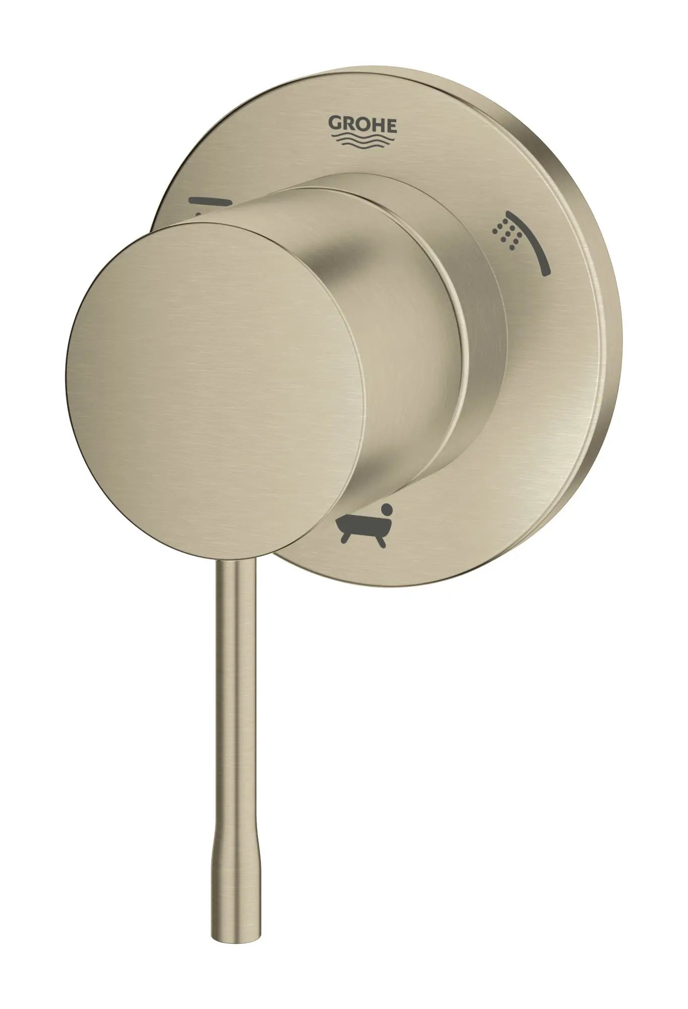 Grohe ESSENCE NEW 3-WAY DIVERTER TRIM  Brushed Nickel 29203EN1 - Plumbing Market
