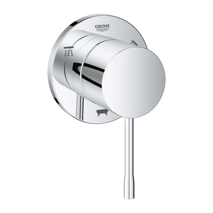 Grohe ESSENCE NEW 3-WAY DIVERTER TRIM  Chrome 29203001 - Plumbing Market