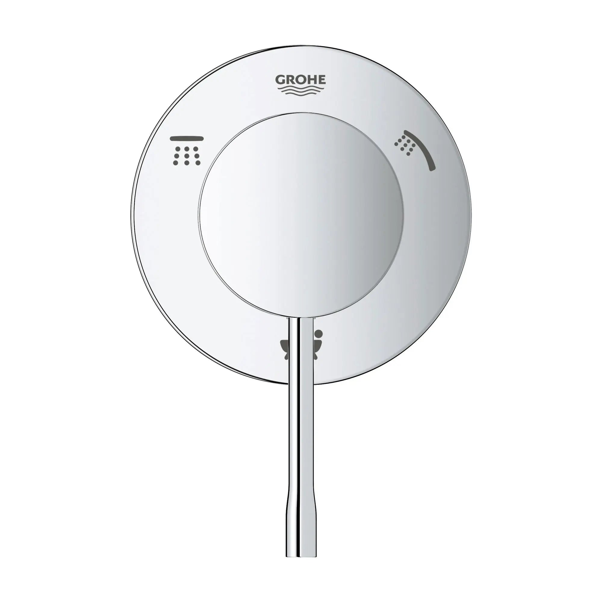 Grohe ESSENCE NEW 3-WAY DIVERTER TRIM  Chrome 29203001 - Plumbing Market