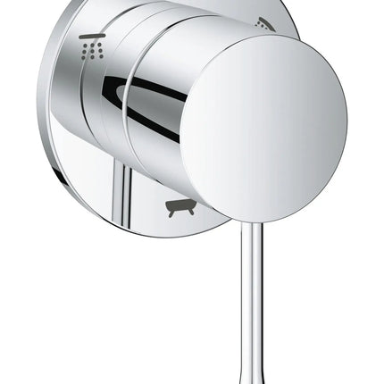 Grohe ESSENCE NEW 3-WAY DIVERTER TRIM  Chrome 29203001 - Plumbing Market