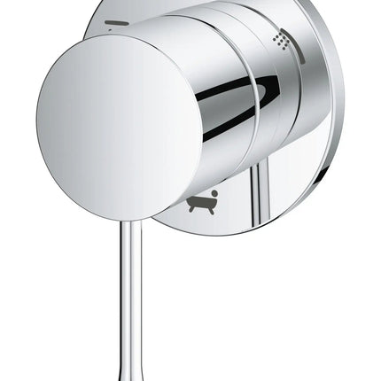 Grohe ESSENCE NEW 3-WAY DIVERTER TRIM  Chrome 29203001 - Plumbing Market