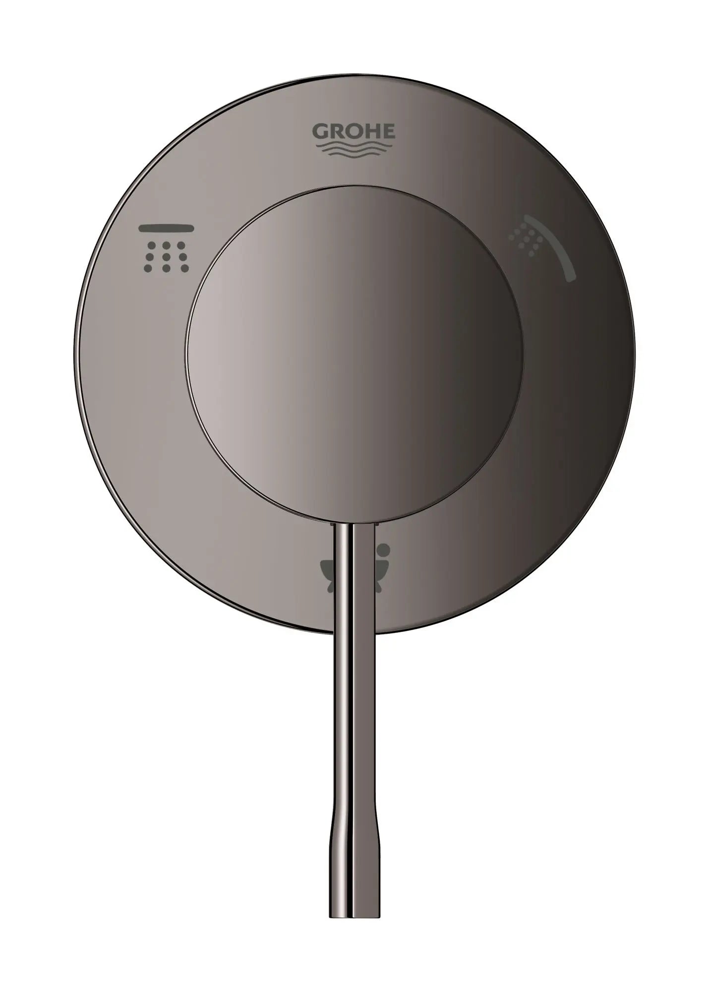 Grohe ESSENCE NEW 3-WAY DIVERTER TRIM  Hard Graphite 29203A01 - Plumbing Market