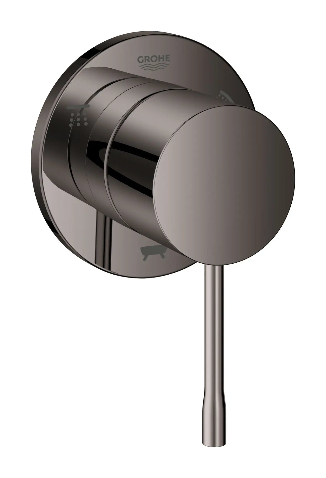Grohe ESSENCE NEW 3-WAY DIVERTER TRIM  Hard Graphite 29203A01 - Plumbing Market
